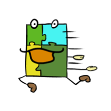 Jigsaw-Kun (illust only) sticker #9726205