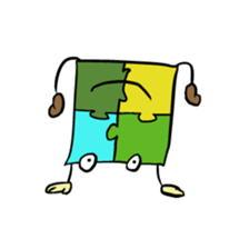 Jigsaw-Kun (illust only) sticker #9726206