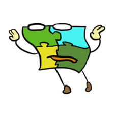 Jigsaw-Kun (illust only) sticker #9726209