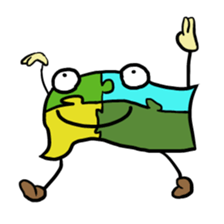 Jigsaw-Kun (illust only) sticker #9726212