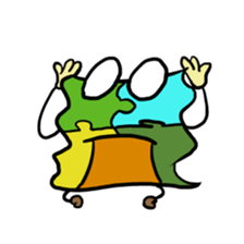 Jigsaw-Kun (illust only) sticker #9726213