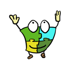 Jigsaw-Kun (illust only) sticker #9726216