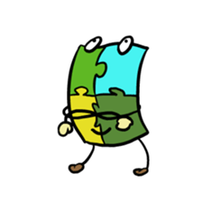 Jigsaw-Kun (illust only) sticker #9726218