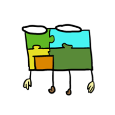 Jigsaw-Kun (illust only) sticker #9726223