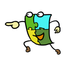 Jigsaw-Kun (illust only) sticker #9726225