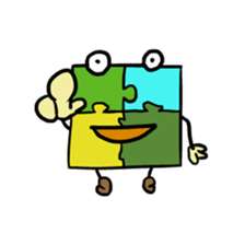 Jigsaw-Kun (illust only) sticker #9726226