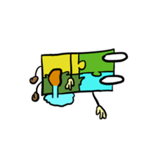 Jigsaw-Kun (illust only) sticker #9726228