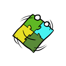 Jigsaw-Kun (illust only) sticker #9726229