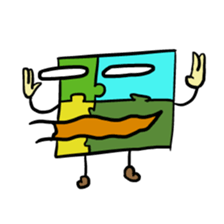 Jigsaw-Kun (illust only) sticker #9726230
