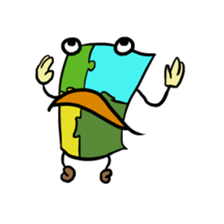 Jigsaw-Kun (illust only) sticker #9726231