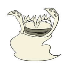 strange squid sticker #9726355