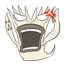 strange squid sticker #9726357