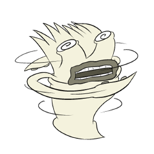 strange squid sticker #9726360