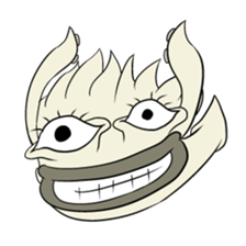 strange squid sticker #9726361