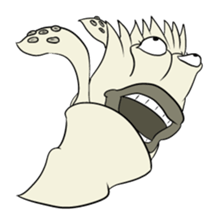 strange squid sticker #9726362