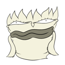 strange squid sticker #9726366