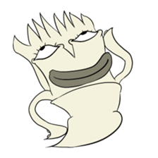 strange squid sticker #9726368