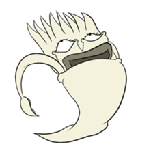 strange squid sticker #9726382