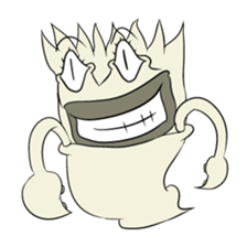 strange squid sticker #9726385