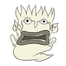 strange squid sticker #9726387