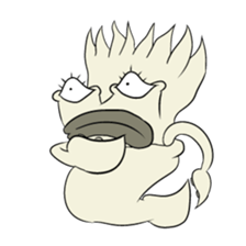 strange squid sticker #9726390