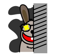 Fan Fan Polar Bear & KK Rabbit sticker #9726675