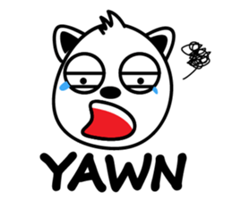 Fan Fan Polar Bear & KK Rabbit sticker #9726701