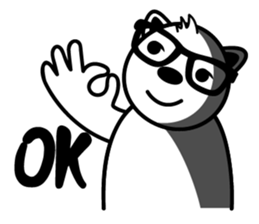 Fan Fan Polar Bear & KK Rabbit sticker #9726705