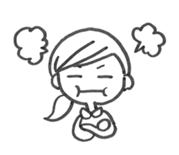 Usual she sticker #9726821