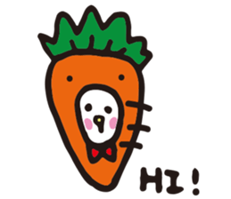 DOT rabbit sticker #9726832