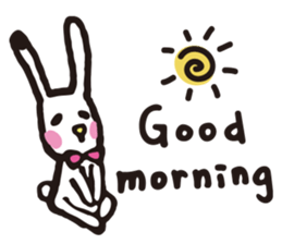 DOT rabbit sticker #9726833