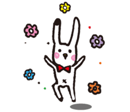 DOT rabbit sticker #9726837