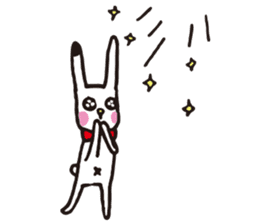 DOT rabbit sticker #9726838