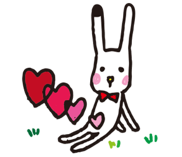 DOT rabbit sticker #9726839