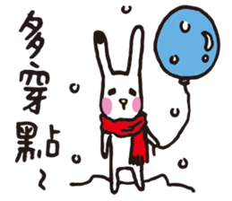 DOT rabbit sticker #9726841