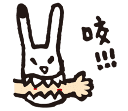 DOT rabbit sticker #9726842