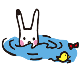 DOT rabbit sticker #9726843