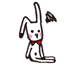 DOT rabbit sticker #9726846
