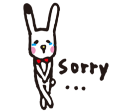 DOT rabbit sticker #9726853