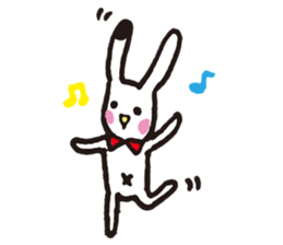 DOT rabbit sticker #9726857