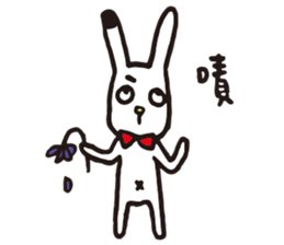 DOT rabbit sticker #9726858