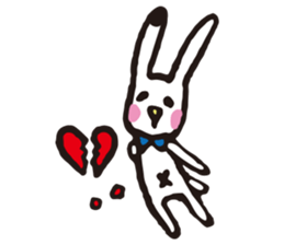 DOT rabbit sticker #9726859