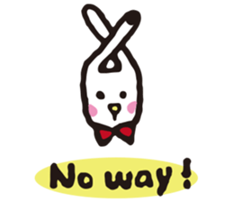DOT rabbit sticker #9726861