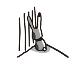 DOT rabbit sticker #9726870