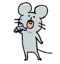 Scrawl mouse2 sticker #9727073