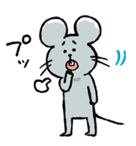 Scrawl mouse2 sticker #9727102
