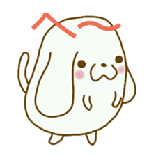 Dog speaking Japanese sticker #9727782