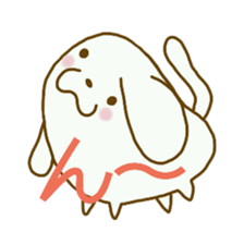 Dog speaking Japanese sticker #9727791