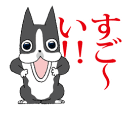 BostonTerrier Bunta 2 sticker #9727795