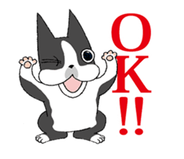 BostonTerrier Bunta 2 sticker #9727804